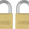 Abus Hangslot Messing Tkb3/40 2 Stuks-Brico Hot