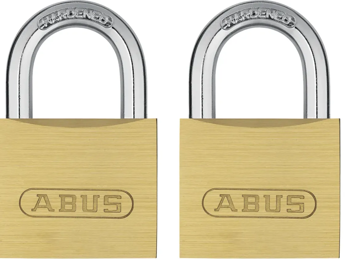 Abus Hangslot Messing Tkb3/40 2 Stuks-Brico Hot
