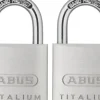 Abus Hangslot Titalium Tkti23/30 4 Stuks-Brico New