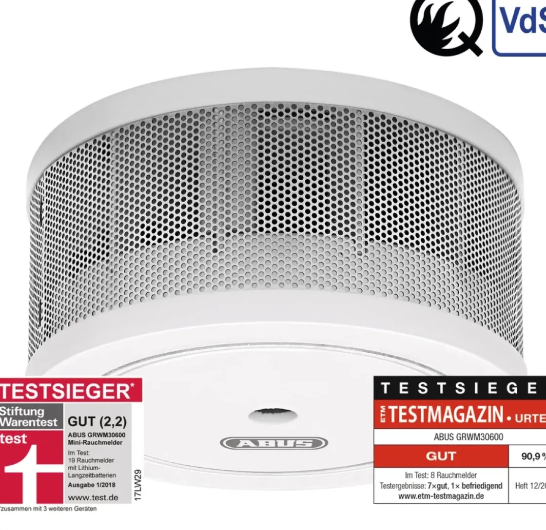 Abus Mini-Rookmelder 40M Foto-Elektrisch 10 Jaar-Brico Hot