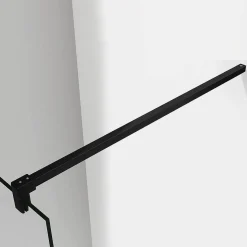 Brico Aica Inloopdouche 150X200Cm Anti Kalk - Mat Zwart P15-132B