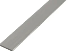 Alberts Ba-Profiel Vlak Aluminium 20X2Mm 2,6M-Brico Discount
