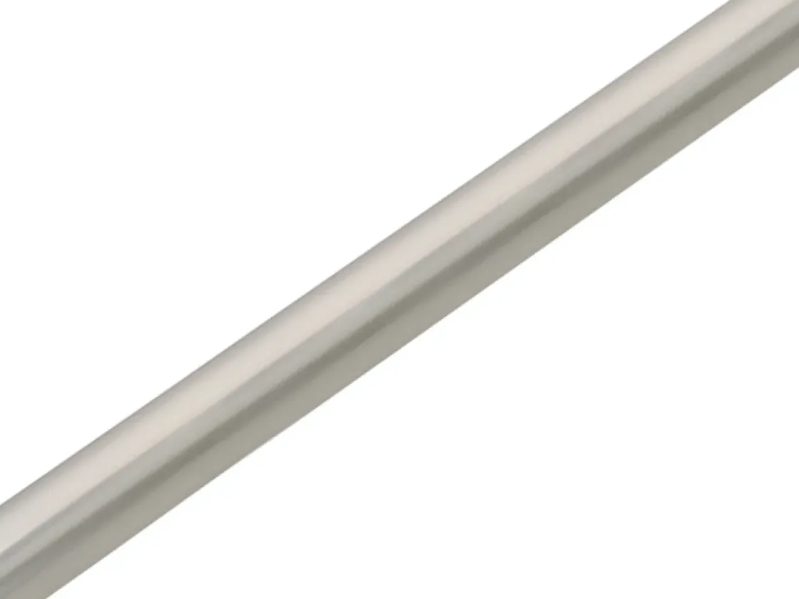 Alberts Kwartrondprofiel Kunststof Rvs Kleur 15X15Mm 2,6M-Brico Online