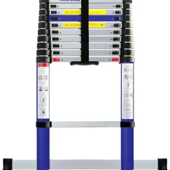 Brico Aldorr Home - Telescoopladder 3,20M - Met Stabilisatievoet En Soft Closing New