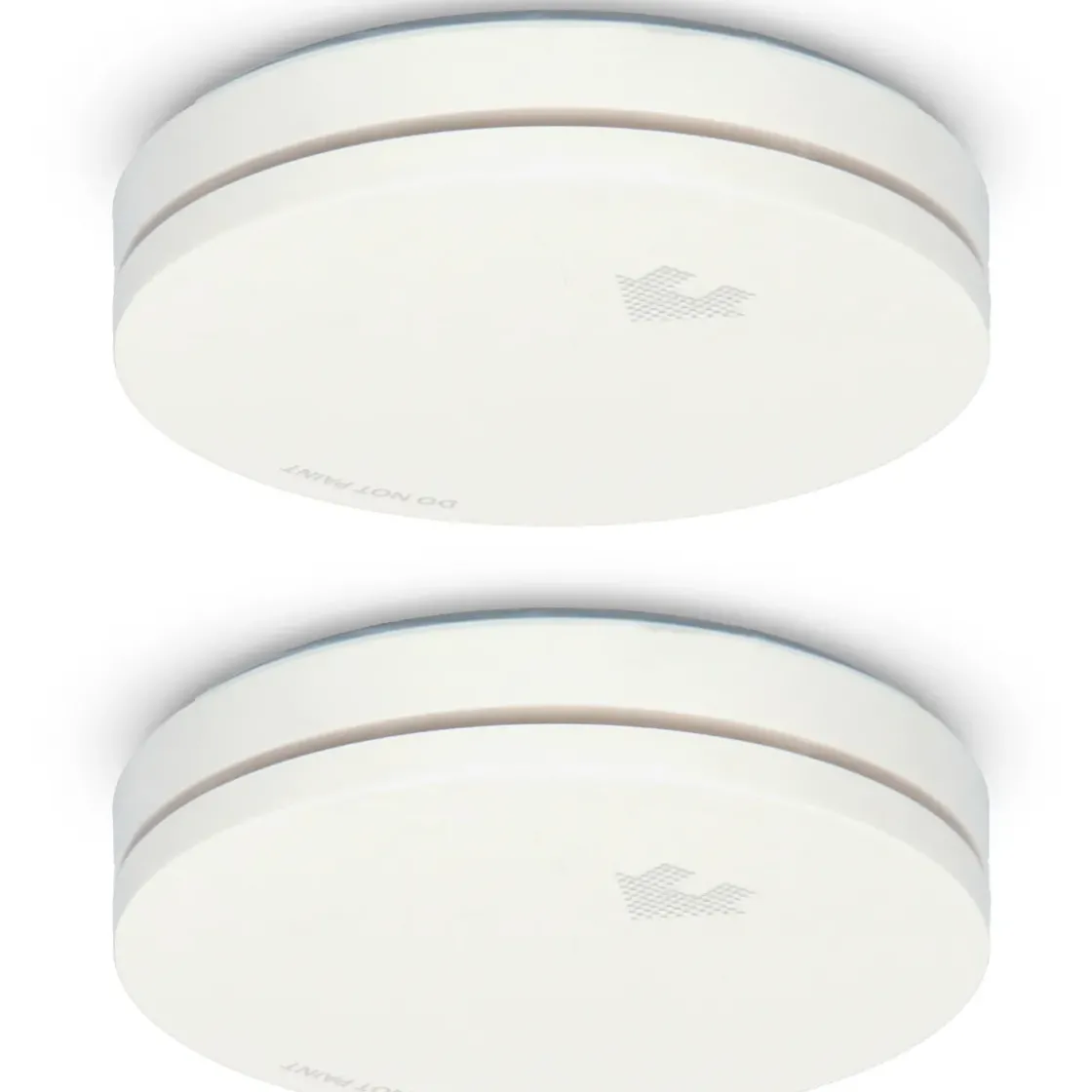 Alecto Compacte Design Rookmelder Wit 2St.-Brico Discount