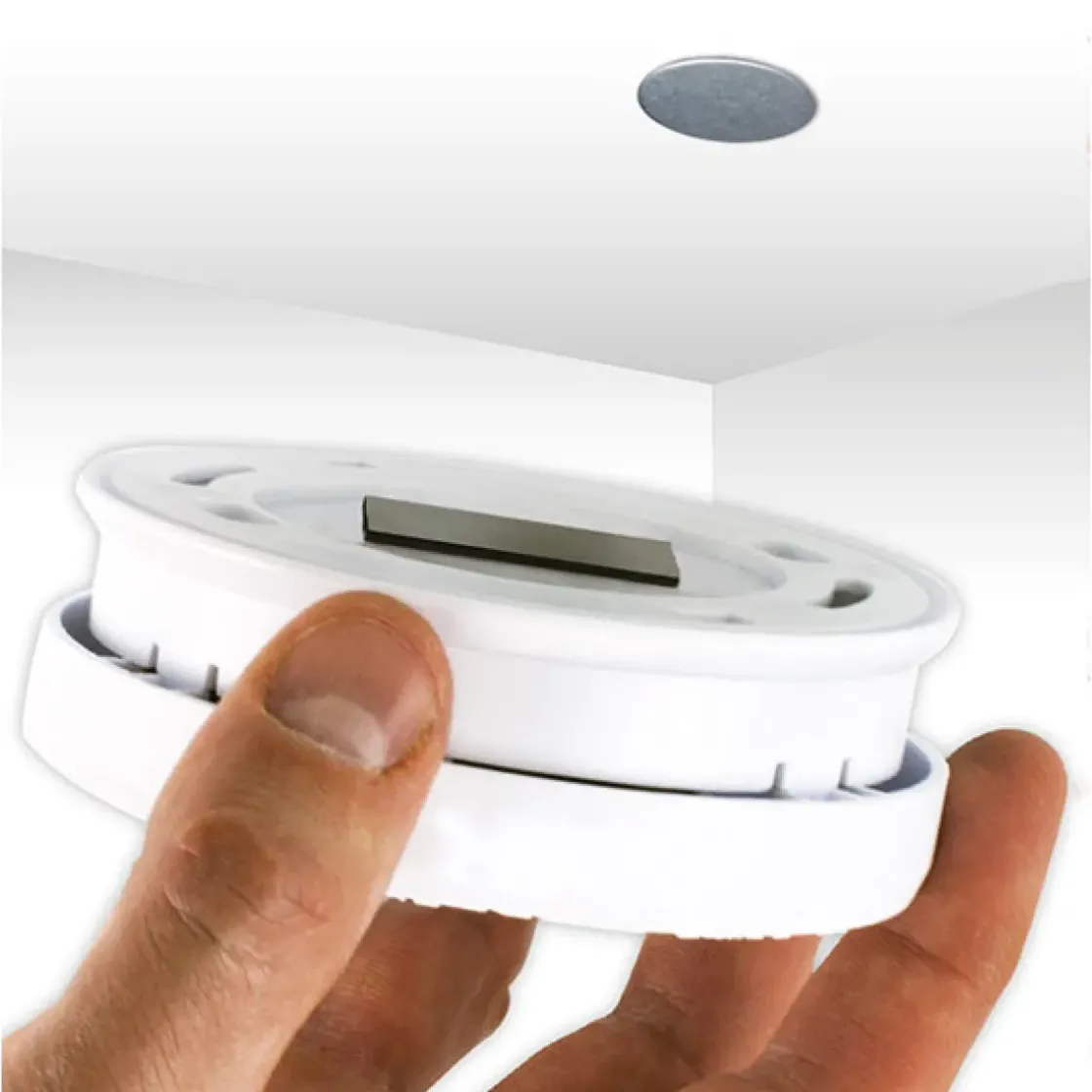 Alecto Magnetische Montageset Voor Rook- En Koolmonixidemelders-Brico New