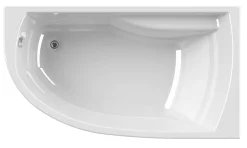 Brico Allibert Asymmetrisch Bad Diva Links Plaatsbesparend 160X90X53-54,5Cm Wit Outlet