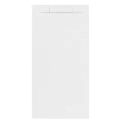 Brico Allibert Douchebak Luna 160X80Cm Rechthoek Mat Wit New