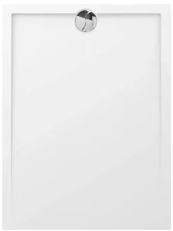 Brico Allibert Douchebak Slim Polybeton 120X90Cm Glanzend Wit