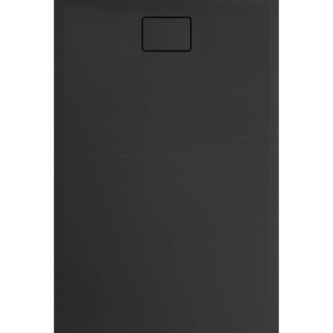 Brico Allibert Douchebak Terreno 140X90Cm Rechthoek Zwart Outlet