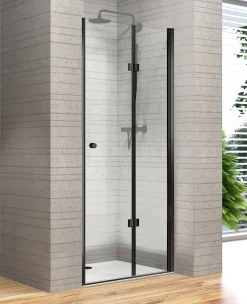 Brico Allibert Douchedeur Palma 80X195Cm Zwart New