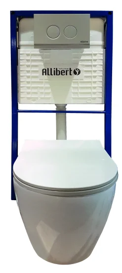 Brico Allibert Inbouwreservoir Set Aston | Soft-Close Toiletzitting