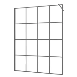 Brico Allibert Inloopdouche Loft-Game 160X200Cm Gun Metal Sale