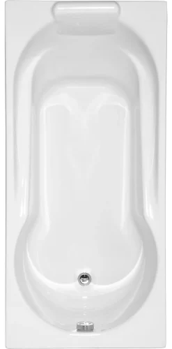 Brico Allibert Rechthoekig Bad Essina2 160X75 X 52-54,5Cm Wit