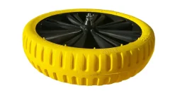 Brico Altrad Limex Kruiwagenwiel Kunststof Geel O40Cm Discount