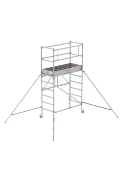 Brico Altrex Aluminium Vouwsteiger Rs Tower 34 Module 2 Werkhoogte 3,80M New