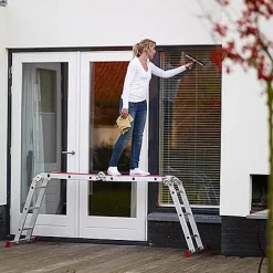 Brico Altrex Plooiladder 'Varitrex Plus' Aluminium 4 X 3 Treden Sale