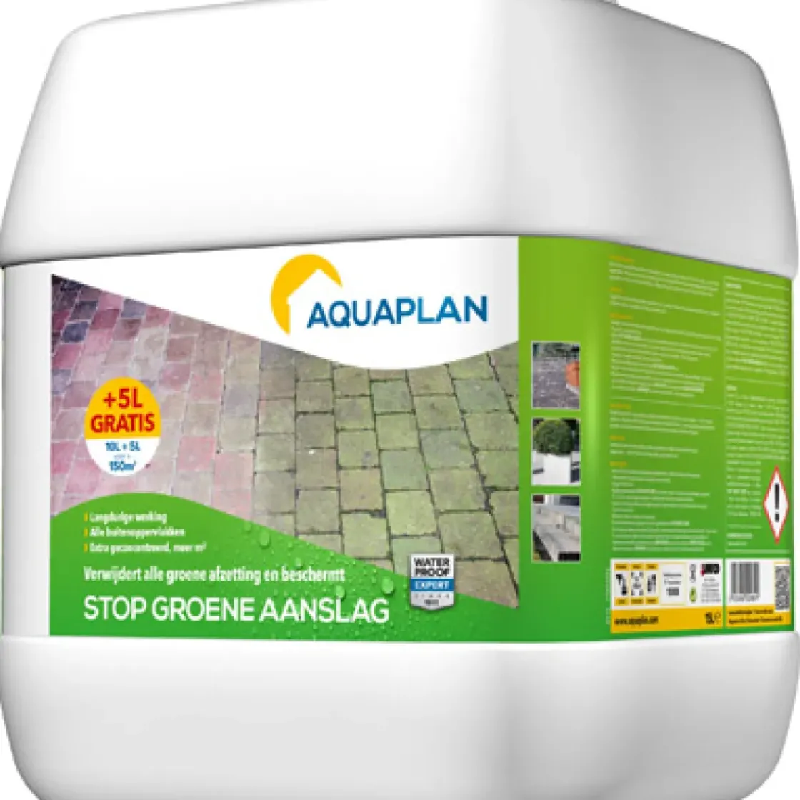 Aquaplan Stop Groene Aanslag 15L-Brico Online
