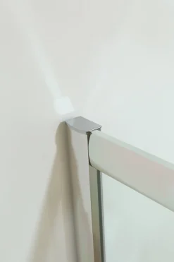 Brico Aquavive Douche Draaideur Zanzibar Chroom 190X90Cm Best