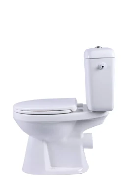 Brico Aquavive Duoblok Toilet Ippari I Pk Aansluiting I Soft-Close Toiletzitting Wit Hot