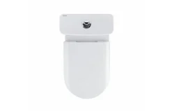 Brico Aquavive Duoblok Toilet| Universele Afvoer| Randloos | Verhoogd +7Cm | Wit Sale