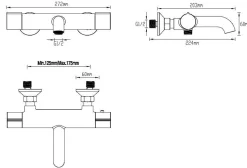 Brico Aquavive Eco Thermostatische Badkraan Sele Chroom Discount