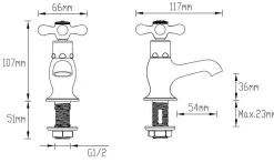 Brico Aquavive Fonteinkraan Juno Chroom Lage Uitloop Sale