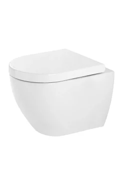 Brico Aquavive Hangtoilet Mazaro Wit | Soft-Close Toiletzitting | Randloos Toiletpot Sale