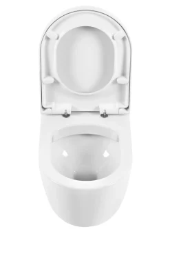 Brico Aquavive Hangtoilet Mazaro Wit | Soft-Close Toiletzitting | Randloos Toiletpot Sale