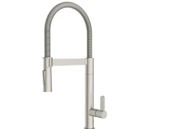 Brico Aquavive Keukenmengkraan Volturno Met Uittrekbare Handdouche Geborsteld Nikkel Online