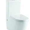 Brico Aquazuro Duoblok Toilet Savio 2 I Universele Aansluiting I Quick Release & Soft-Close Toiletzitting Wit