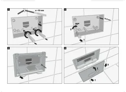 Brico Aquazuro Inbouwreservoir Set Iris | Quick Release & Soft-Close Toiletzitting | Randloos Toiletpot New