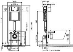 Brico Aquazuro Inbouwreservoir Set Iris | Quick Release & Soft-Close Toiletzitting | Randloos Toiletpot New
