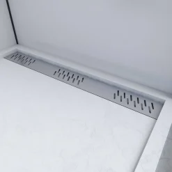 Brico Aurlane Douchebak Pedra 100X80Cm Wit Steeneffect Best