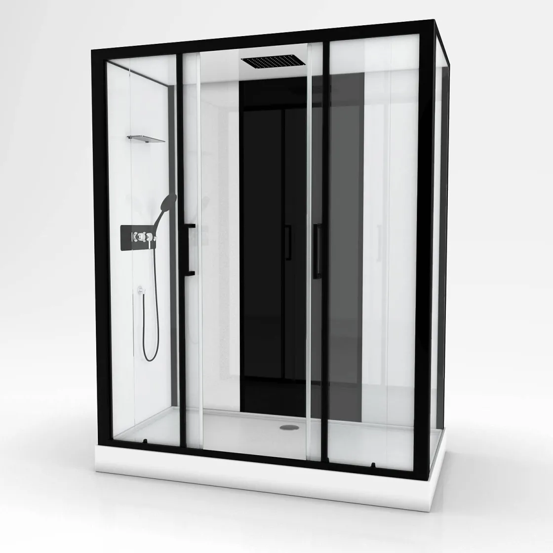 Brico Aurlane Douchecabine Loft 90X170X215Cm High Tray Outlet