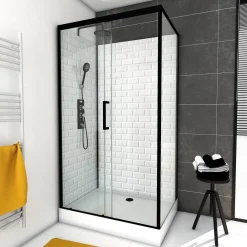 Brico Aurlane Douchecabine Metro 110X80X219-230Cm Rechthoekig Discount