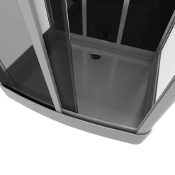 Brico Aurlane Douchecabine Premium 2 Rechthoek 115X90Cm Hot