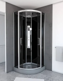 Brico Aurlane Douchecabine Premium2 Round 95X95X215Cm Hot