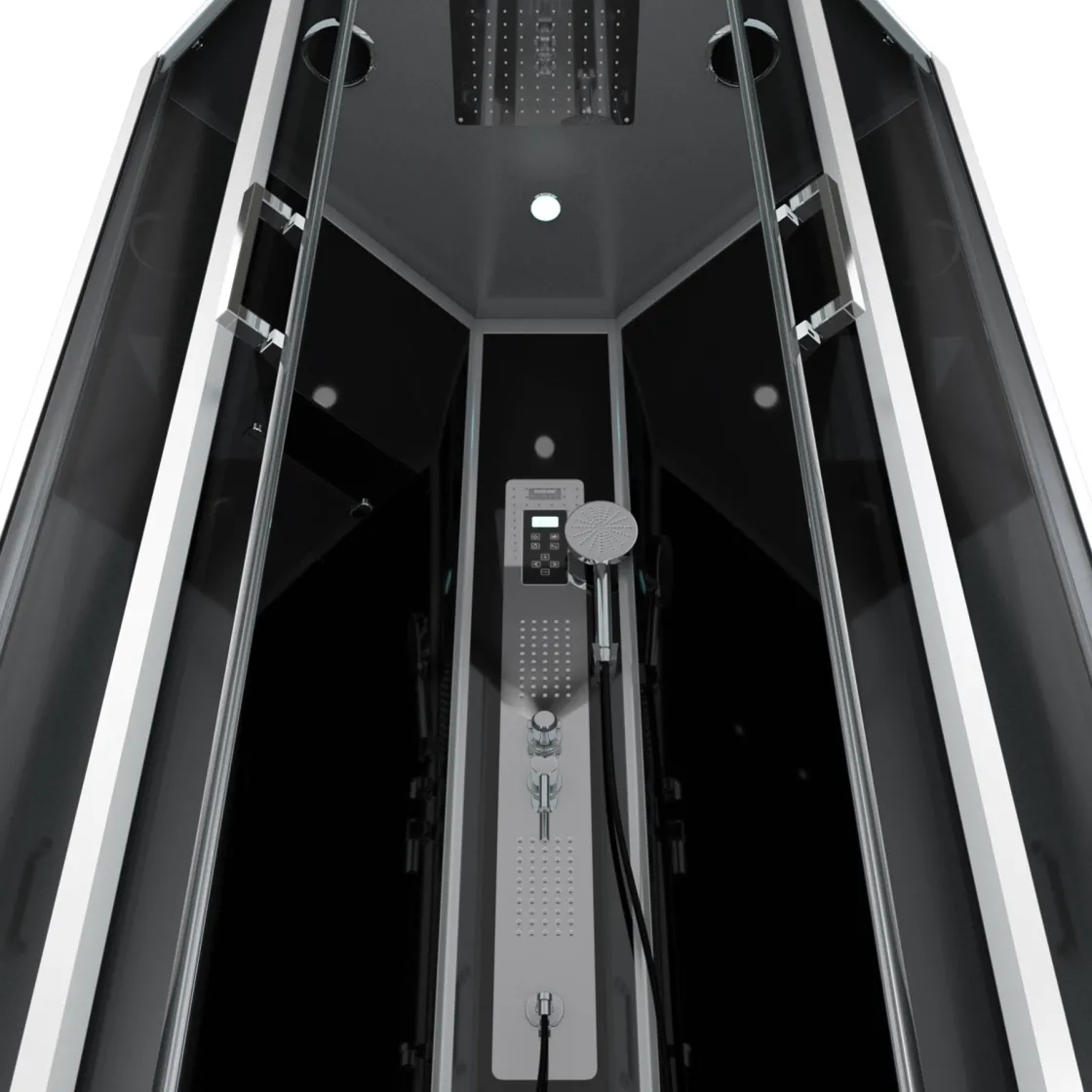 Brico Aurlane Douchecabine Premium2 Round 95X95X215Cm Hot