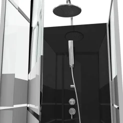 Brico Aurlane Douchecabine Study Chroom 80X80X219-230Cm New