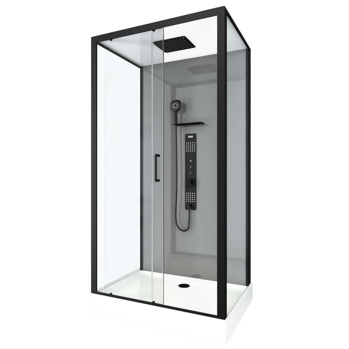 Brico Aurlane Douchecabine Trendy 80X110X215Cm Grijs Best