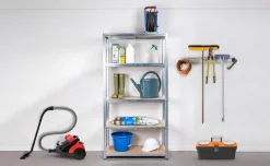 Brico Avasco Opbergrek Atlas Metalen Stellingkast Galva Met 5 Legborden 176X90X40Cm Sale