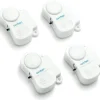 Avidsen-Set Van 4 Mini Alarmen-Deuren En Ramen-Brico Hot