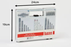 Brico Baseline Bit- En Borenset – 24 Stuks New