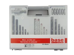 Brico Baseline Bit- En Borenset – 24 Stuks New