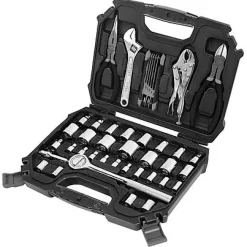 Brico Baseline Gereedschapset Dopsleutels – 45 Stuks Outlet