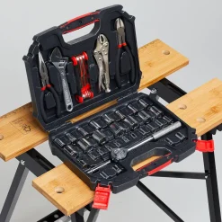 Brico Baseline Gereedschapset Dopsleutels – 45 Stuks Outlet