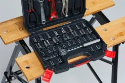 Brico Baseline Gereedschapset Dopsleutels – 45 Stuks Outlet