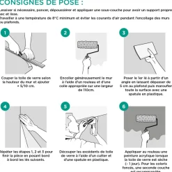 Baseline Glasweefselbehang Ruit 25M 100Gram-Brico