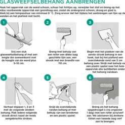 Baseline Glasweefselbehang Ruit 50M 100 Gram-Brico